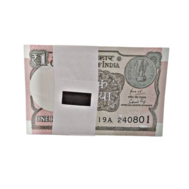 Rs 1 birthday serial packet 24.08.01 rare collectible - Collection Bazzar