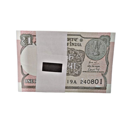 Rs 1 birthday serial packet 24.08.01 rare collectible - Collection Bazzar