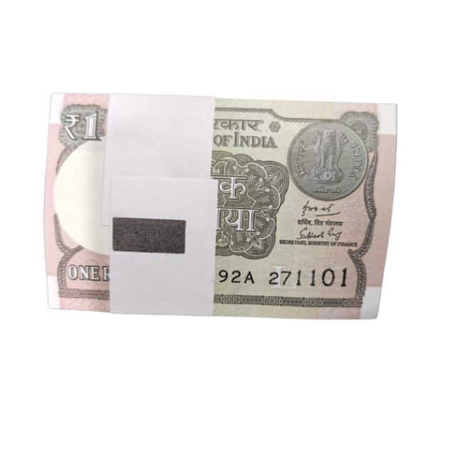 Rs 1 birthday serial packet 27.11.01 rare collectible - Collection Bazzar
