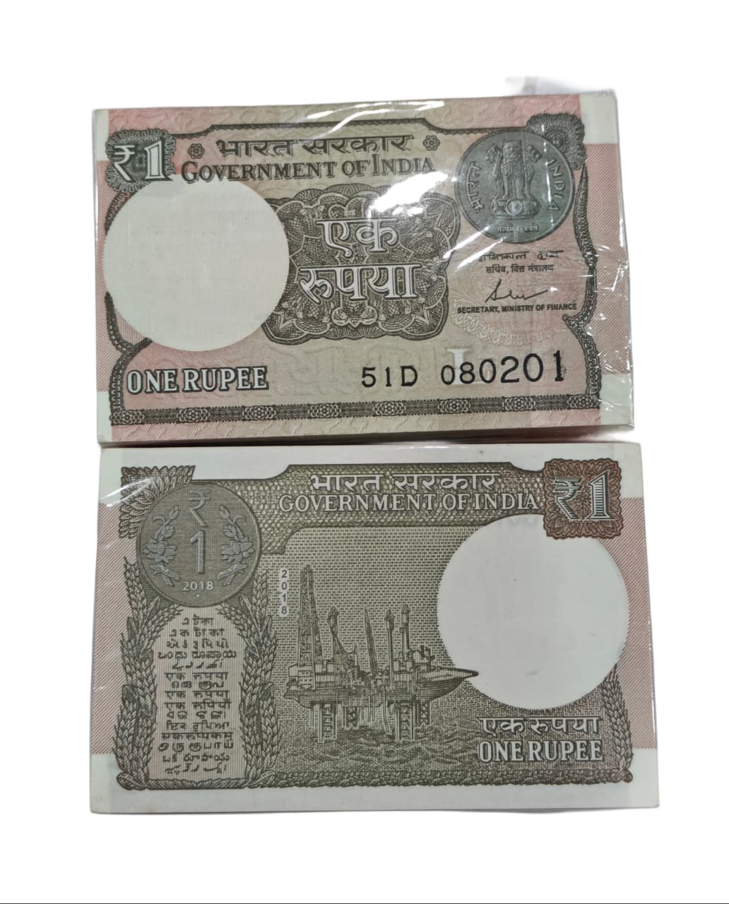 Rs 1 note birthday packet 080201 finance secretary saktikant das rare collectible - Collection Bazzar