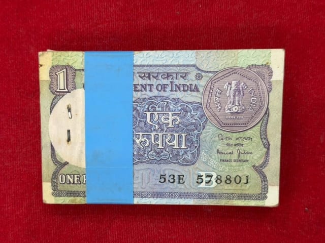 Rs 1 old serial packet  578801 with ending reverse 108 holy number - Collection Bazzar