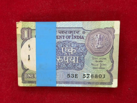 Rs 1 old serial packet  578801 with ending reverse 108 holy number - Collection Bazzar