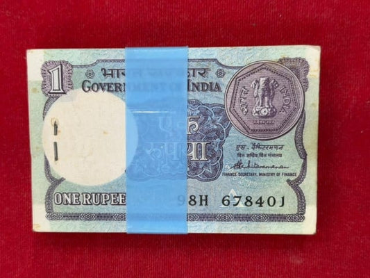 Rs 1 old serial packet 678401 with ending 420 fancy  number - Collection Bazzar