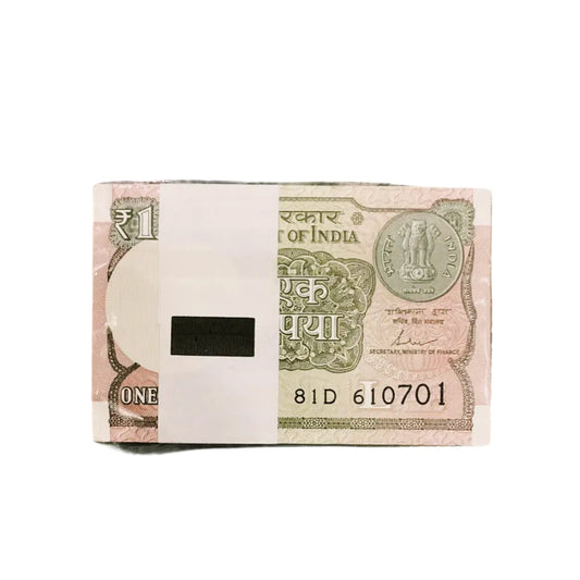 Rs 1 Note Packet 610701 Ending 786 | Holy Bismillah | Finance Secretary Subhash Garg - Collection Bazzar