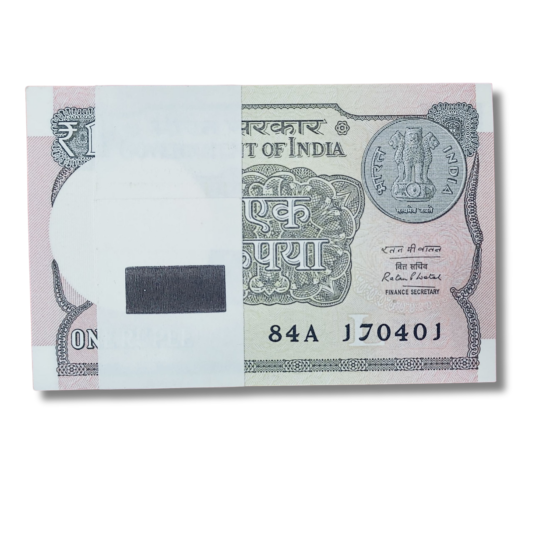 Rs 1 serial birthday packet 170401 april 17 unc condition - Collection Bazzar