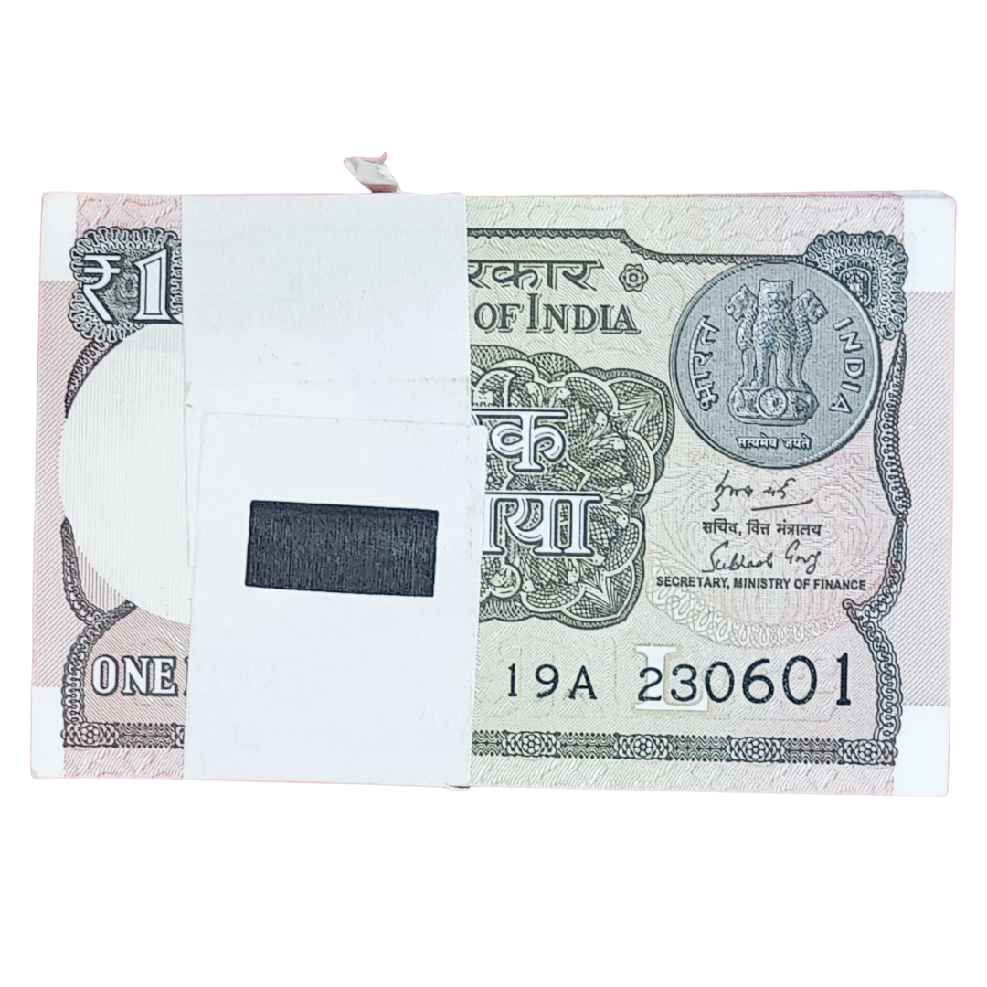 Rs 1 serial birthday packet 230601 June 23 unc condition - Collection Bazzar