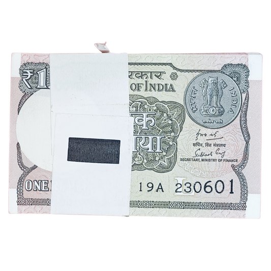 Rs 1 serial birthday packet 230601 June 23 unc condition - Collection Bazzar