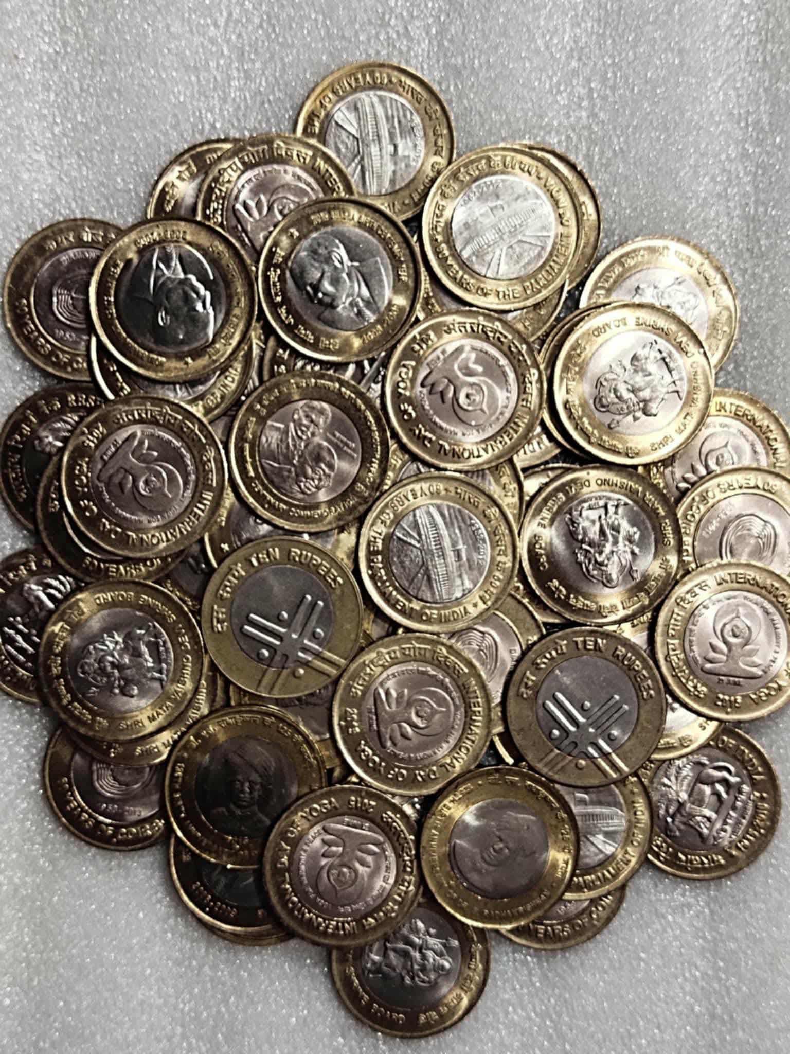10 Rupees Boimatalic