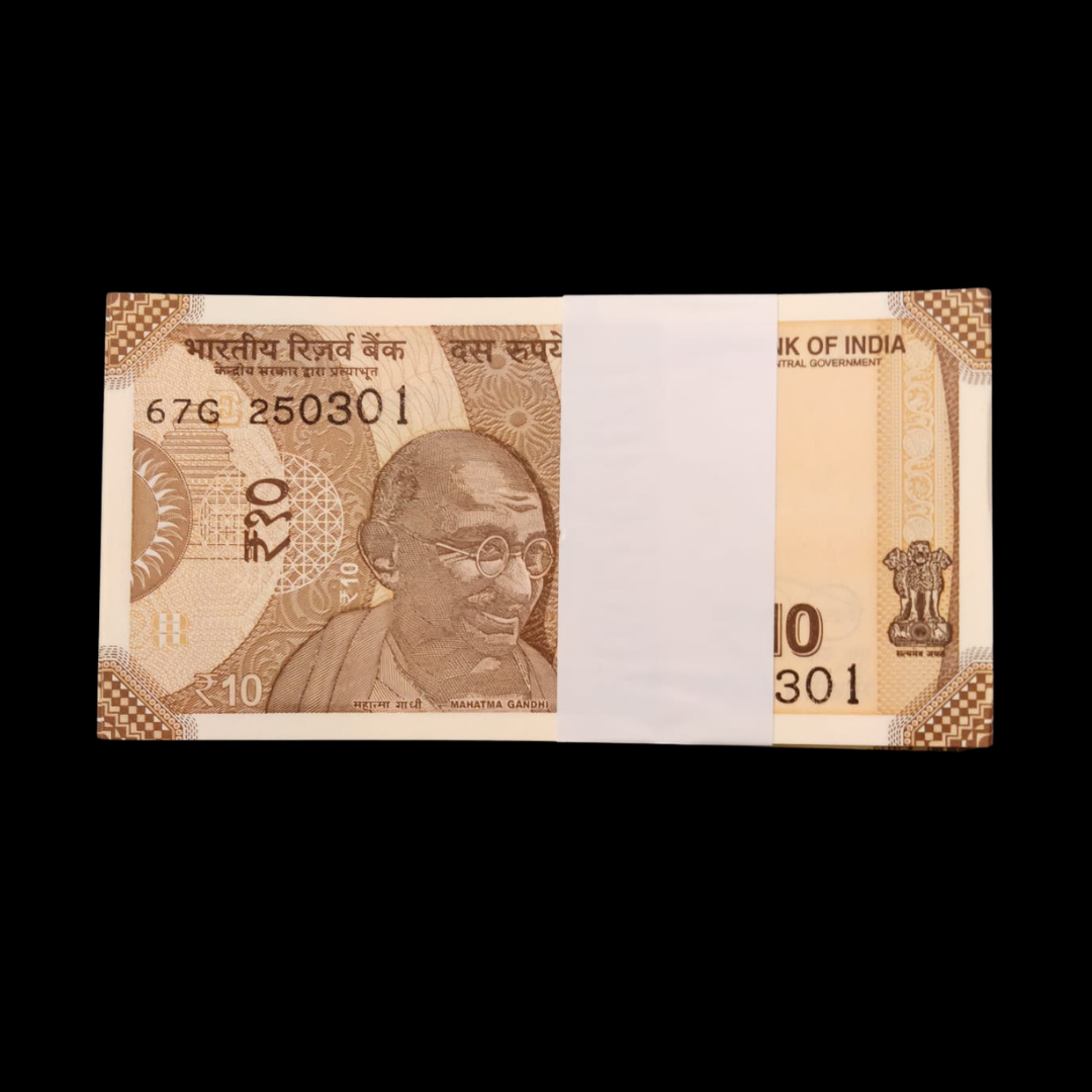 Rs 10 Birthaday & Anniversary Packet 250301 - 25 March 2001 UNC - Collection Bazzar