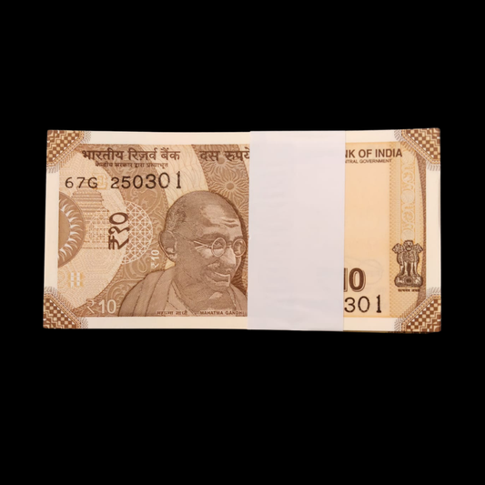 Rs 10 Birthaday & Anniversary Packet 250301 - 25 March 2001 UNC - Collection Bazzar