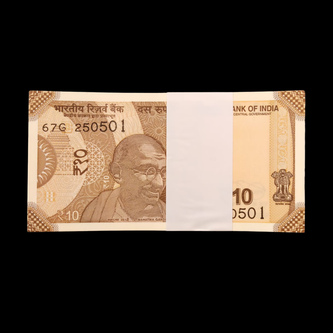 Rs 10 Birthaday & Anniversary Packet 250501 - 25 May 2001 UNC - Collection Bazzar