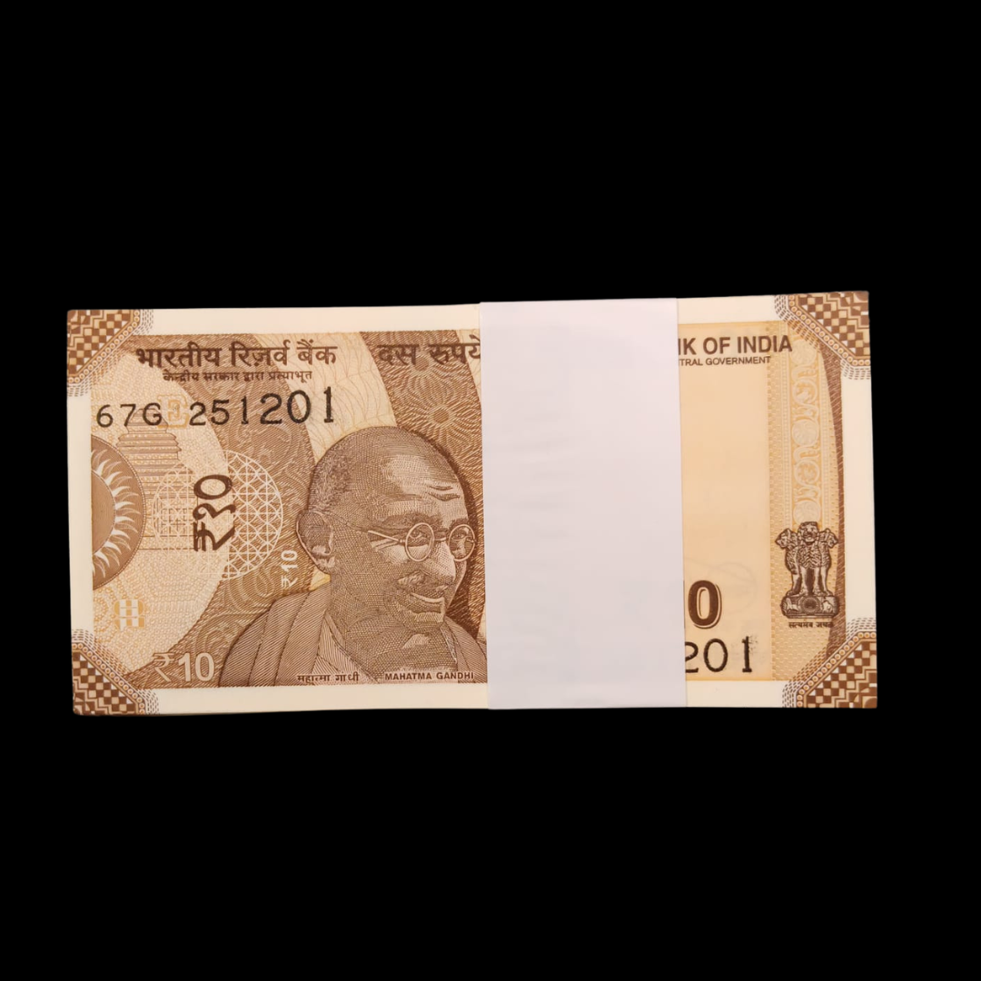 Rs 10 Birthaday & Anniversary Packet 251201 - 25 December 2001 UNC - Collection Bazzar