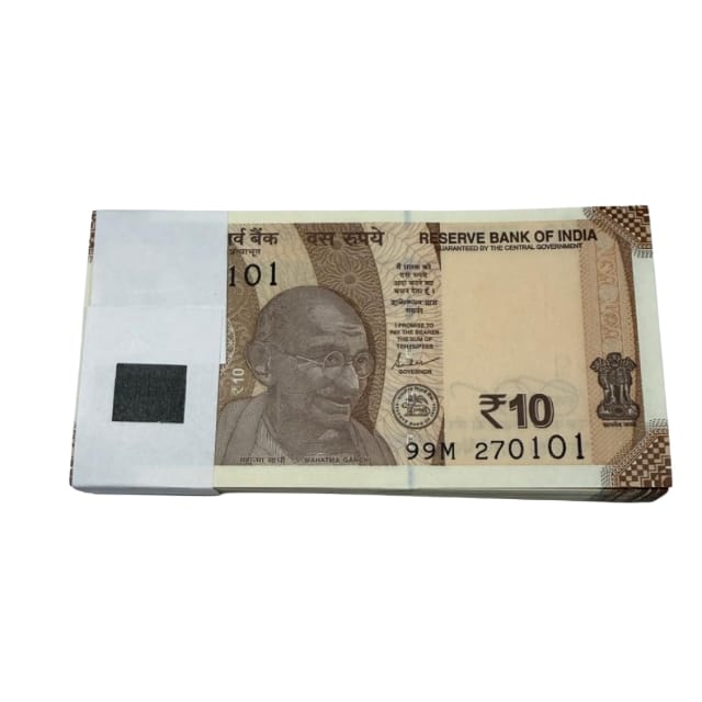 Rs 10 Birthday & Anniversary Date  serial  packet 270101 ( 27 january ) - Collection Bazzar