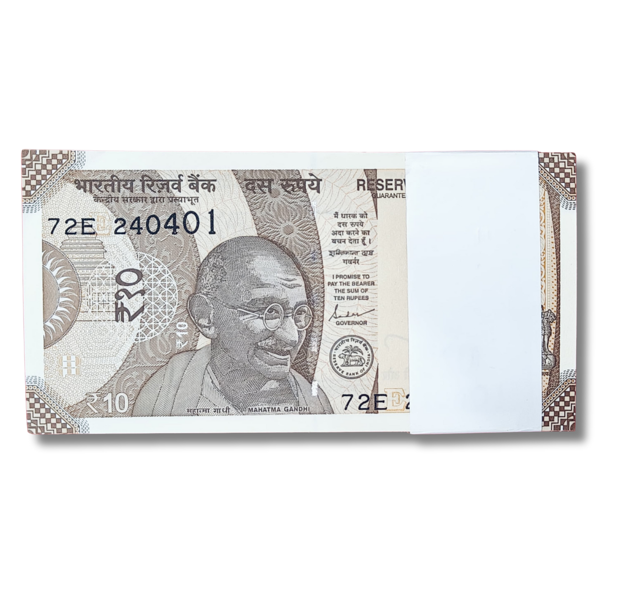 Rs 10 serial birthday packet 240401 april 24 unc  condition - Collection Bazzar