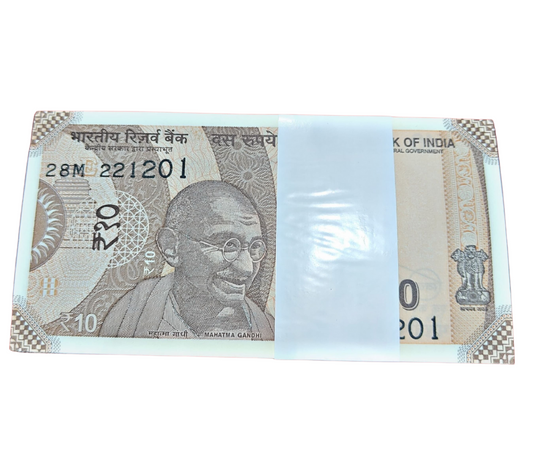 Rs 10 Birthday And Anniversary Note Packet – Serial 221201 | 22 December 2001 - Collection Bazzar