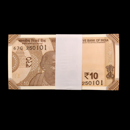 Rs 10 Birthday & Anniversary Packet 250101 - 25 January 2001 UNC - Collection Bazzar