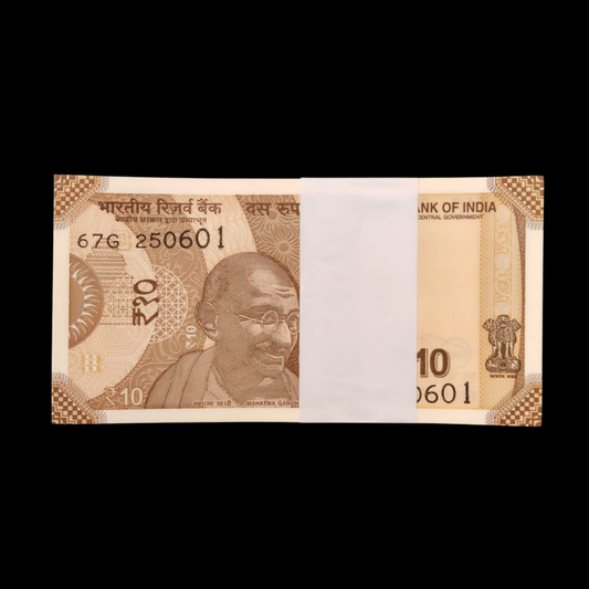 Rs 10 Birthday & Anniversary Packet 250601 - 25 June 2001 UNC - Collection Bazzar