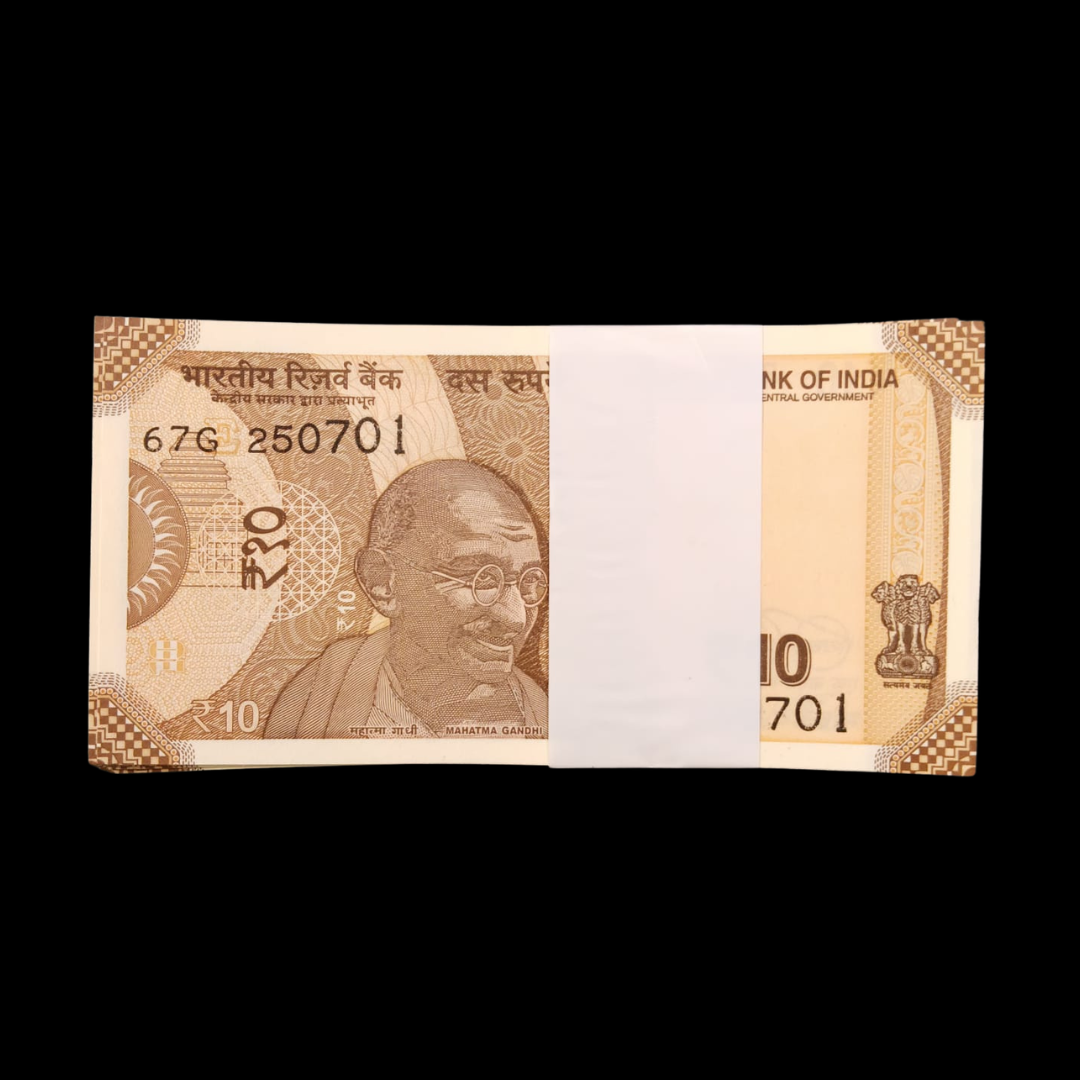 Rs 10 Birthday & Anniversary Packet 250701 - 25 July 2001 UNC - Collection Bazzar