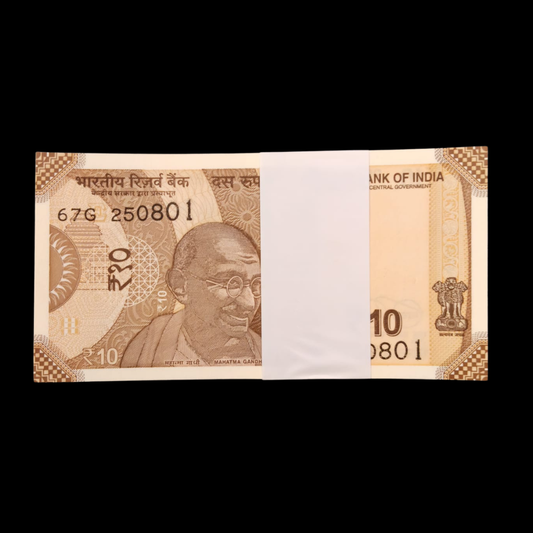 Rs 10 Birthday & Anniversary Packet 250801 - 25 August 2001 UNC - Collection Bazzar