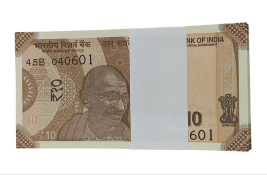 Rs 10 note birthday packet 040601  04 June rare collectable - Collection Bazzar