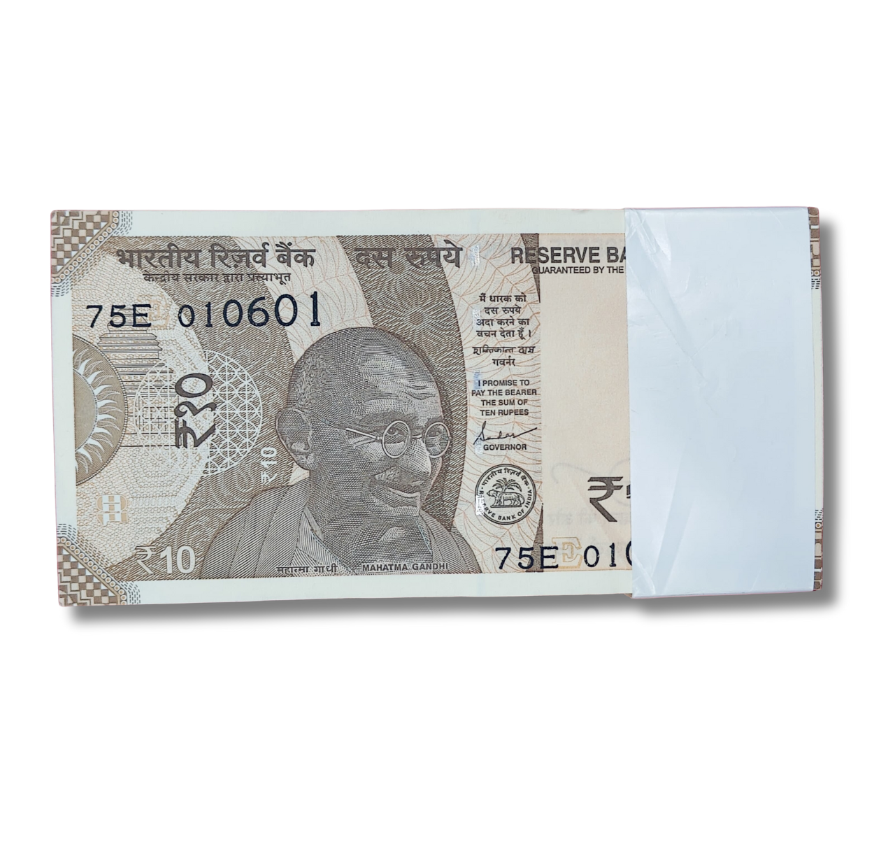 Rs 10 Birthday Serial 010601 Packet 01.06.01  Unc  condition - Collection Bazzar