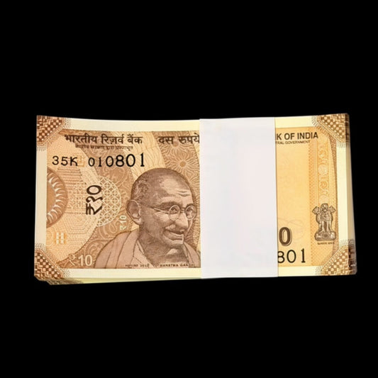 Rs 10 Birthday Serial Packet 010801 August 1 Collectible - Collection Bazzar