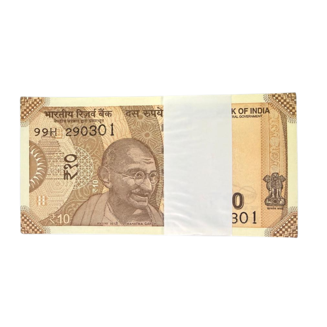Rs 10 Note Serial 290301 Birthday Special Unc Condition - Collection Bazzar