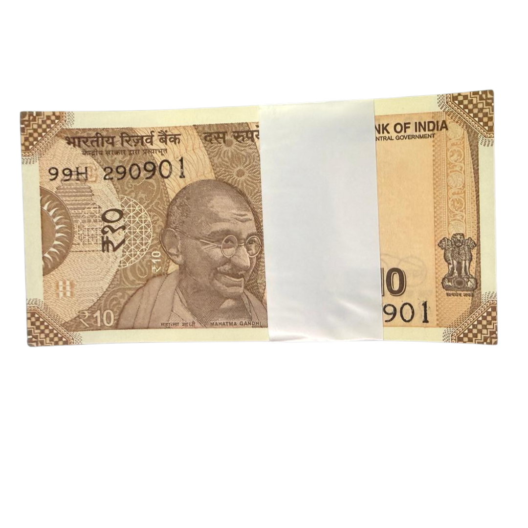 Rs 10 Note Serial 290901 Birthday Unc Condition - Collection Bazzar