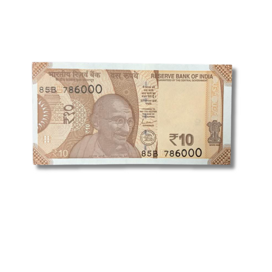 ₹10 Note | Serial 786000 | Holy Bismillah Number | Governor Shaktikanta Das - Collection Bazzar