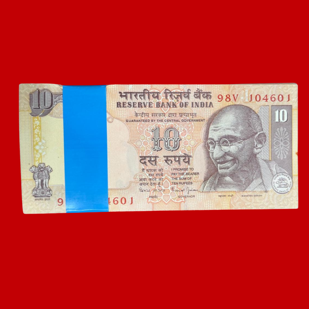 Rs 10 Old Serial Packet Governor Bimal Jalan Rare Collectible - Collection Bazzar
