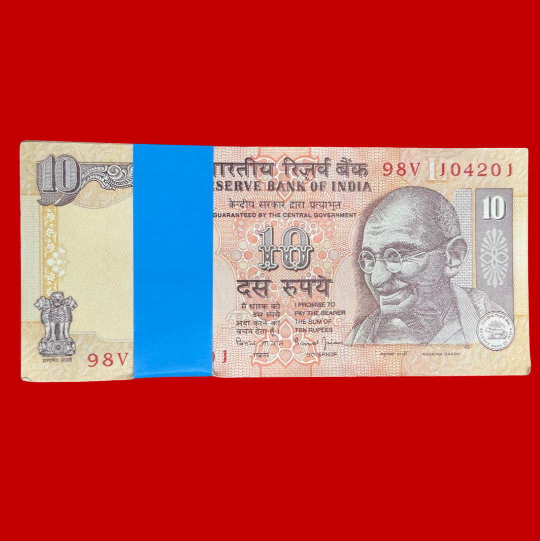Rs 10 Old Serial Packet Governor Bimal Jalan Rare Collectible - Collection Bazzar