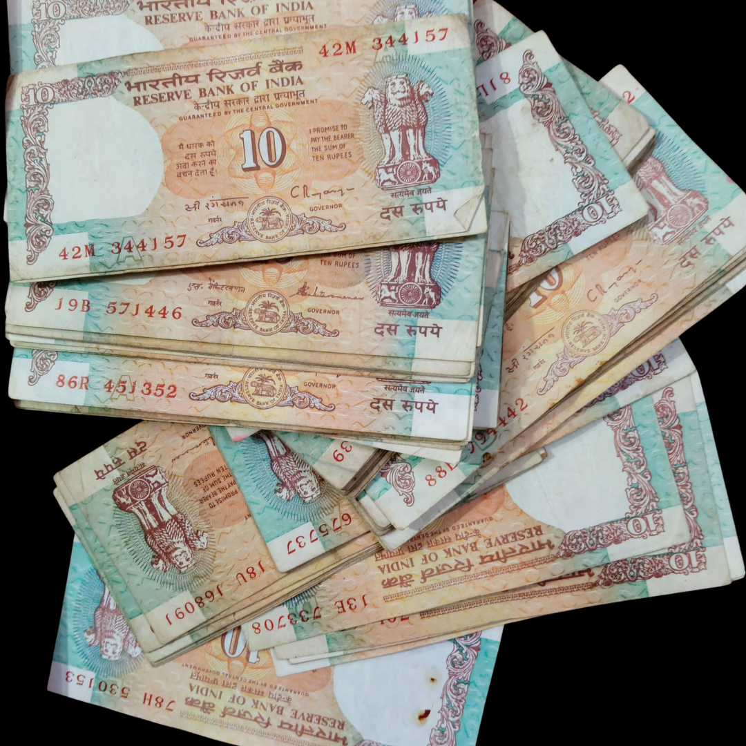 Rs 10 Old Shalimar 100 Note Lot Loose good condition  Rare item - Collection Bazzar