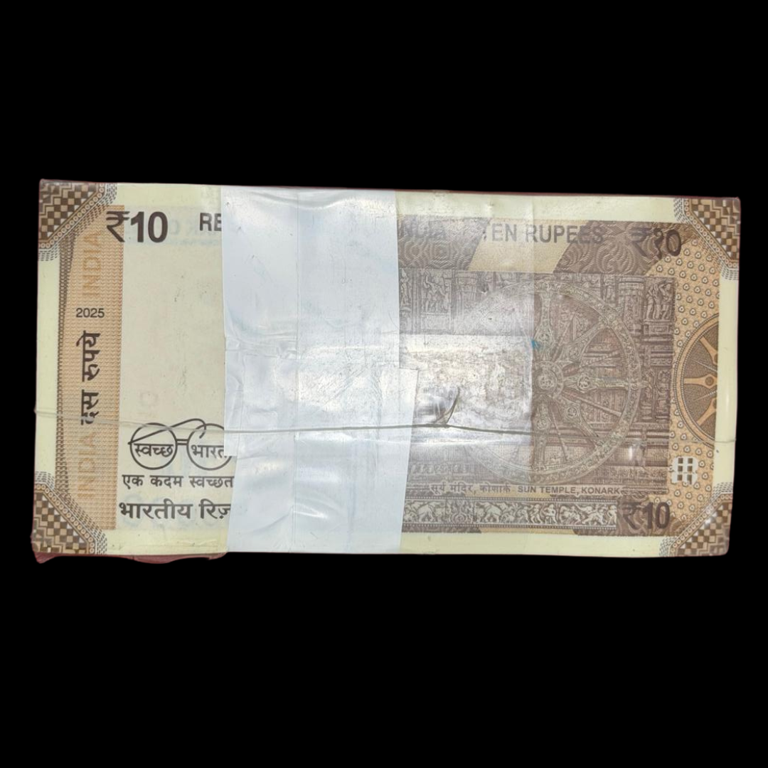 Rs 10 RIM Packet 999001 - 1000000 Included All Solid 999999 Rare - Collection Bazzar