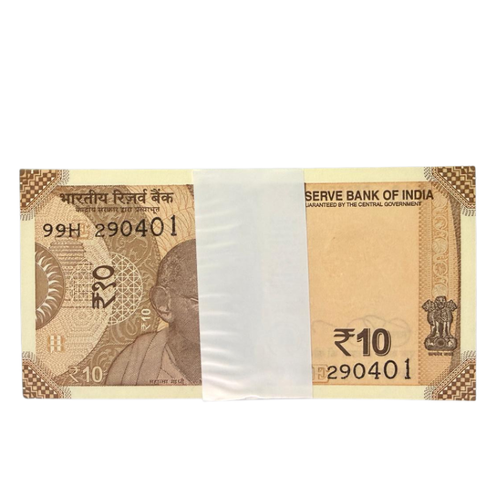 Rs 10 Serial Birthday Packet 290401 Unc Condition - Collection Bazzar