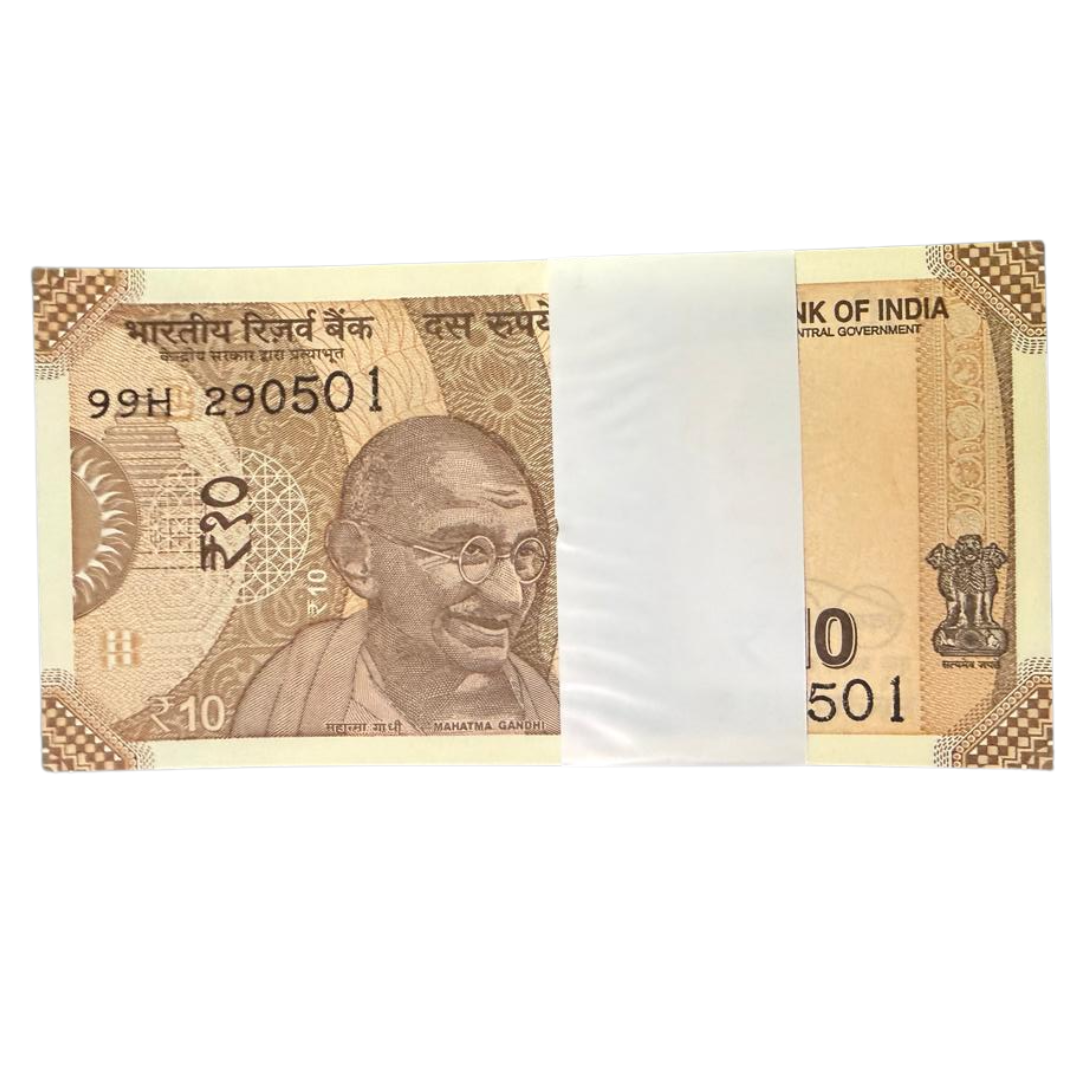 Rs 10 Serial Birthday Packet 290501 Unc Condition - Collection Bazzar
