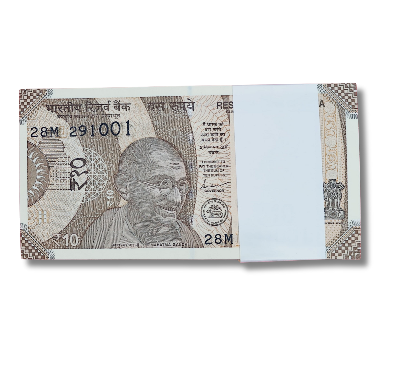Rs 10 Serial Birthday Packet 291001 Unc condition - Collection Bazzar