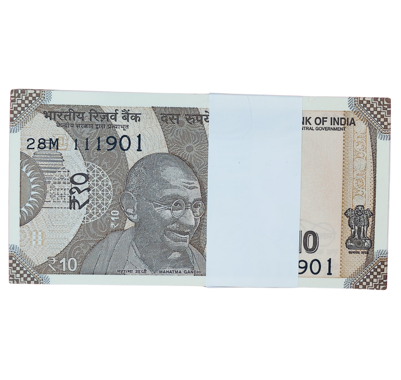 Rs 10 Serial Super Birthday Packet 111901 unc condition - Collection Bazzar