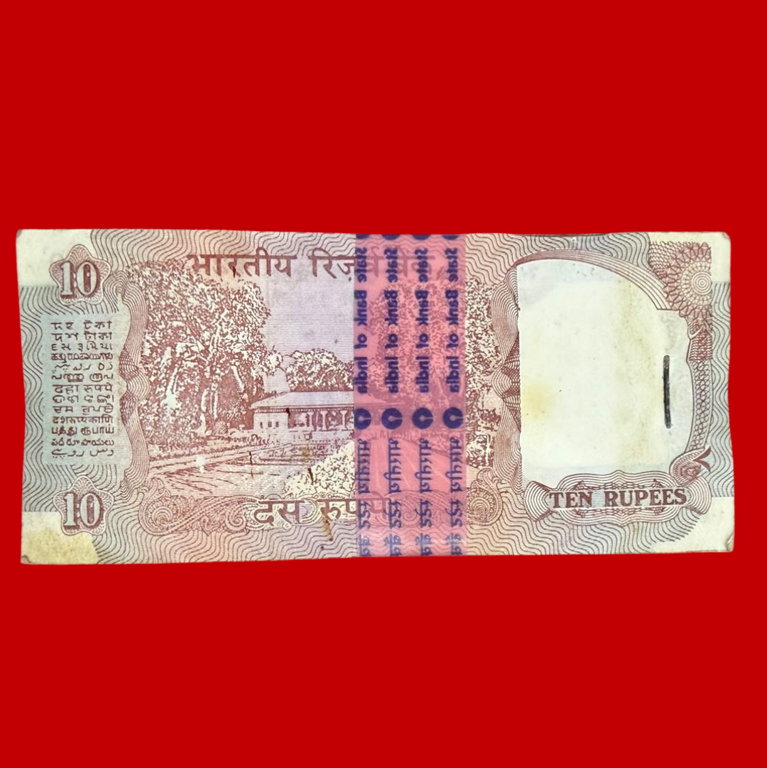 Rs 10 Shalimar serial packet Governor C Rangrajan Rare Collectible - Collection Bazzar