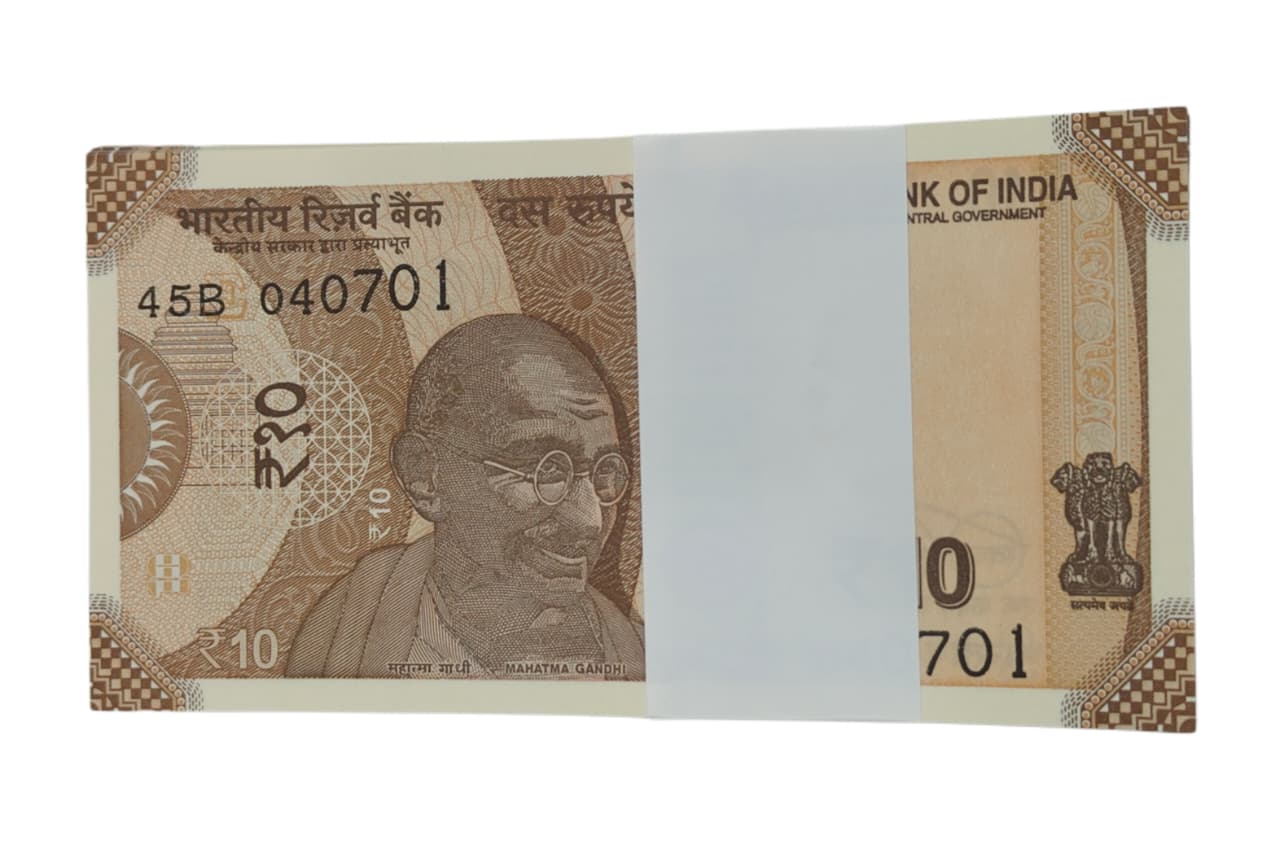 Rs 10 note birthday packet 040701 04 july rare collectable 786 number - Collection Bazzar