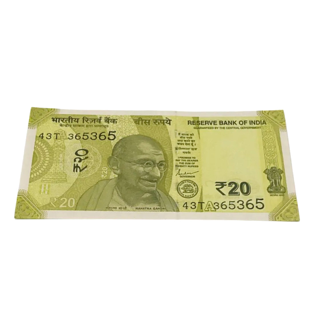 Rs 10 new Doubling number semi fancy 365365 excellent for collection prefix 43T - Collection Bazzar