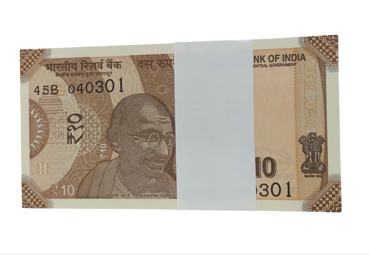 Rs 10 note birthday packet 040301 04 march rare collectable - Collection Bazzar