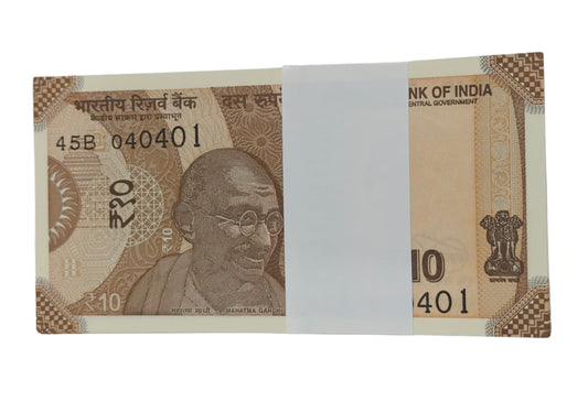 Rs 10 note birthday packet 040401  04 april rare collectable - Collection Bazzar