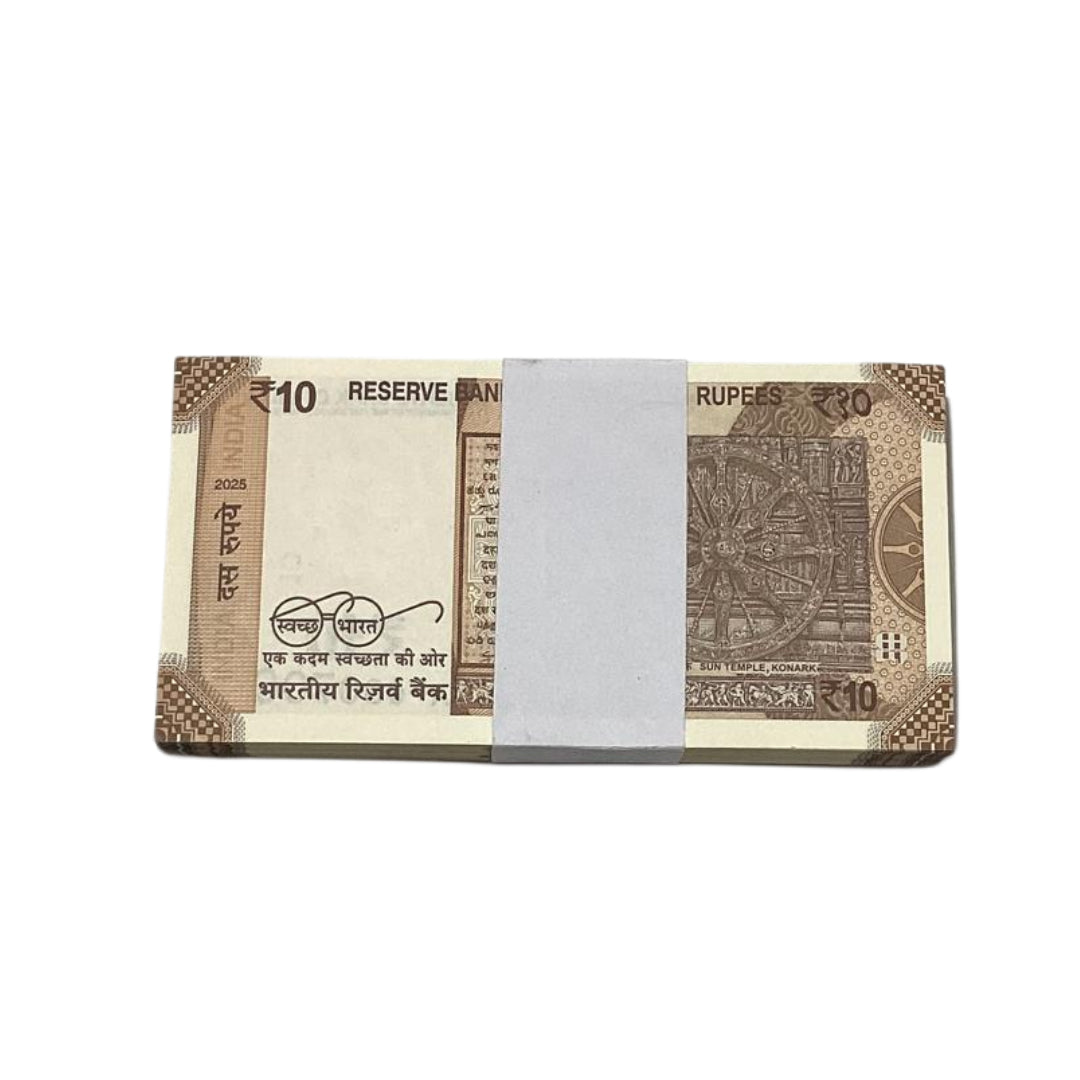Rs 10 note  birthday serial packet 140301 | 14 march  rare collectible item - Collection Bazzar