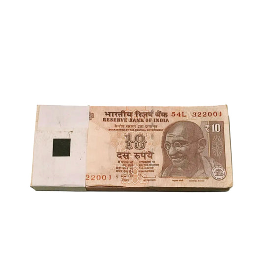 Rs 10 note packet 322001 governor subbarao unc condition rare collectible - Collection Bazzar