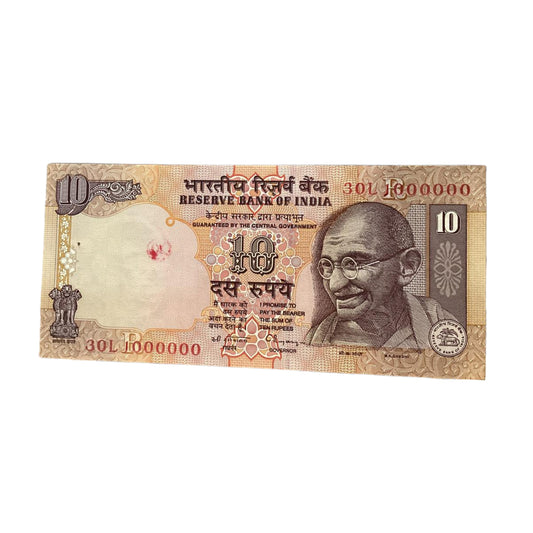 Rs 10 old 1000000 (rare 1 milian)number governor c rangrajan   collectible - Collection Bazzar