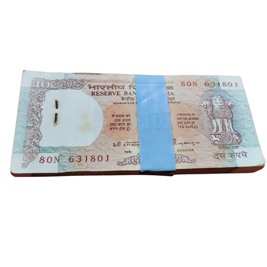Rs 10 old shalimaar issue serial packet 631801-900 C rangrajan rare - Collection Bazzar
