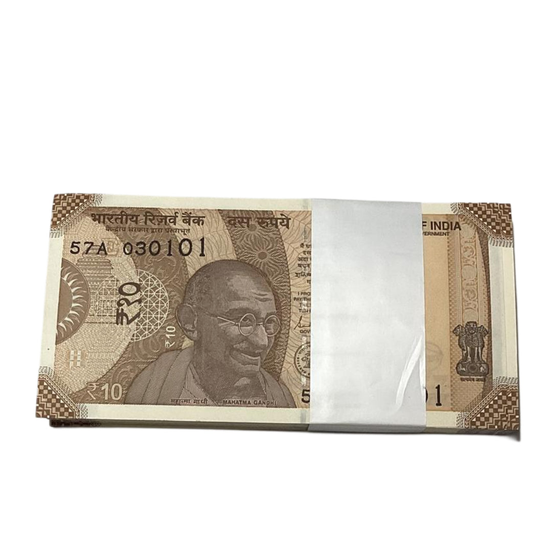 Rs 10 serial birthday packet 030101 | january 3 rare collectible - Collection Bazzar