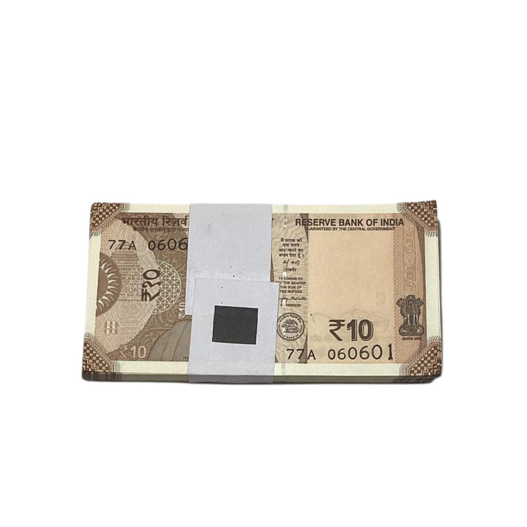 Rs 10 serial birthday packet 060601 |  june 6 rare collectible - Collection Bazzar
