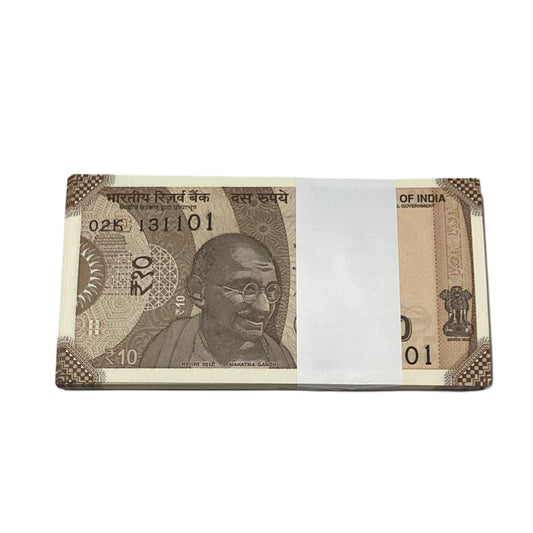 Rs 10 serial birthday packet 131101 | november 13 rare collectible - Collection Bazzar