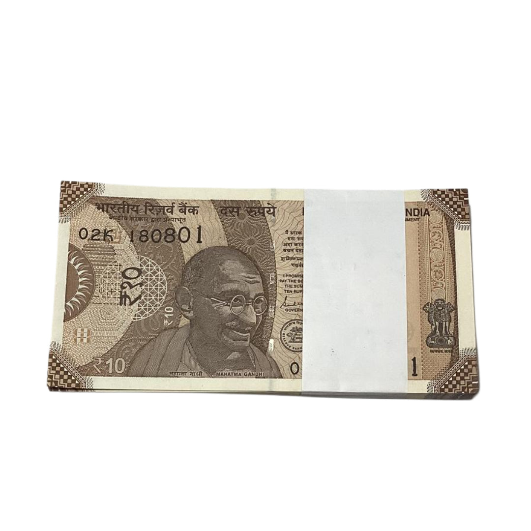 Rs 10 serial birthday packet 180801 | august 18 rare collectible - Collection Bazzar